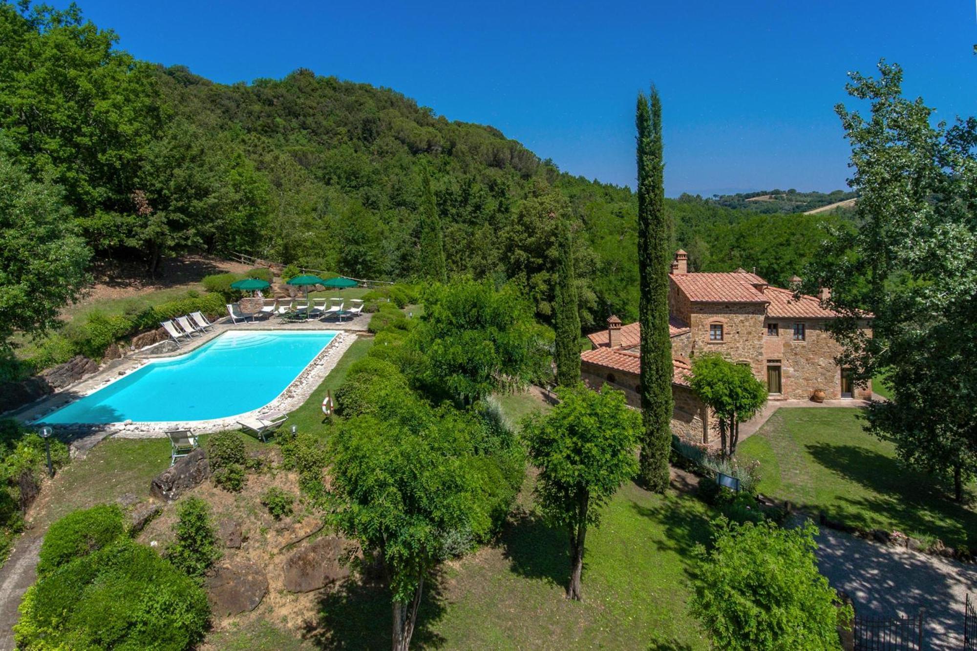 Villa Casacheta - Happy Rentals Montaione Bagian luar foto