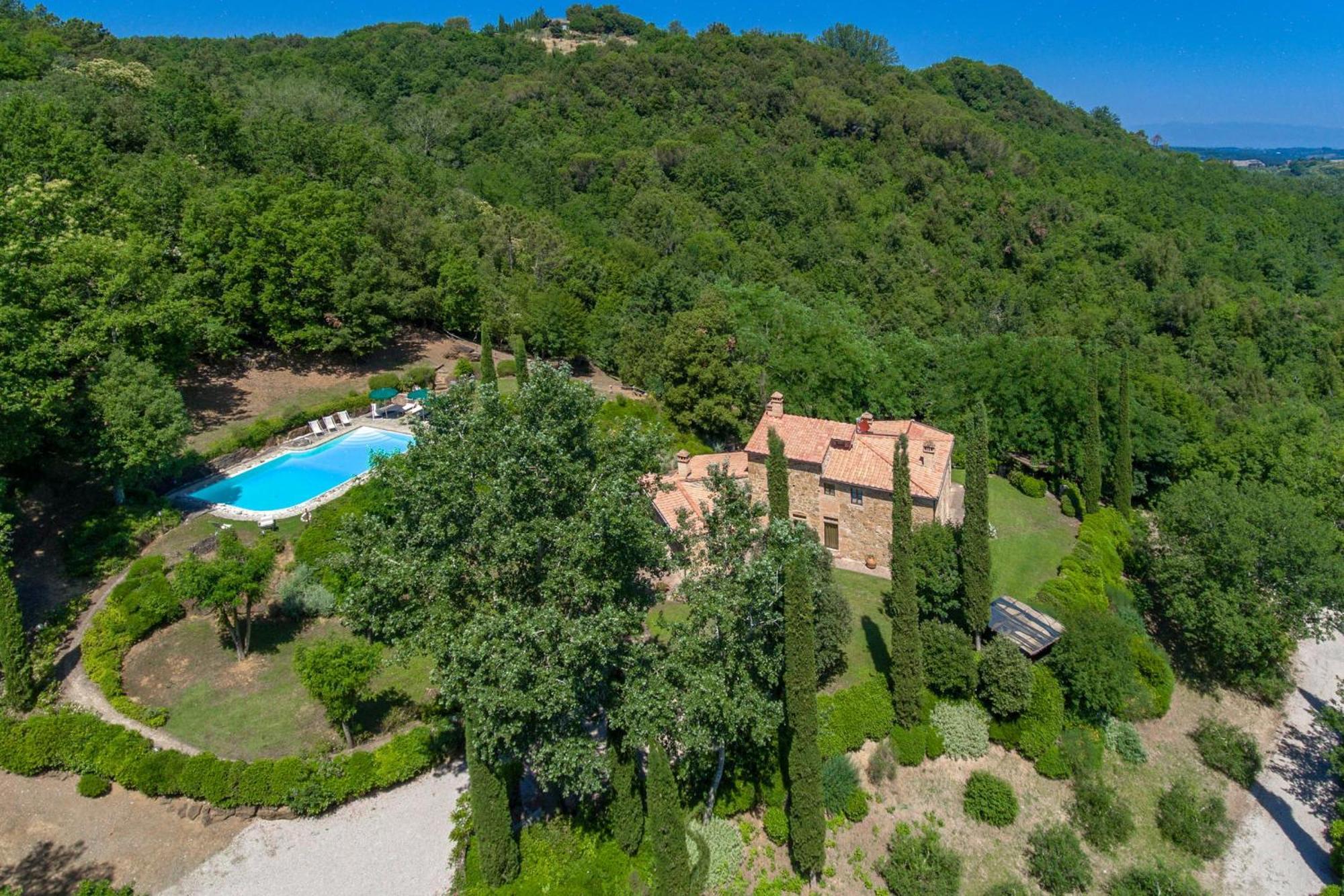 Villa Casacheta - Happy Rentals Montaione Bagian luar foto