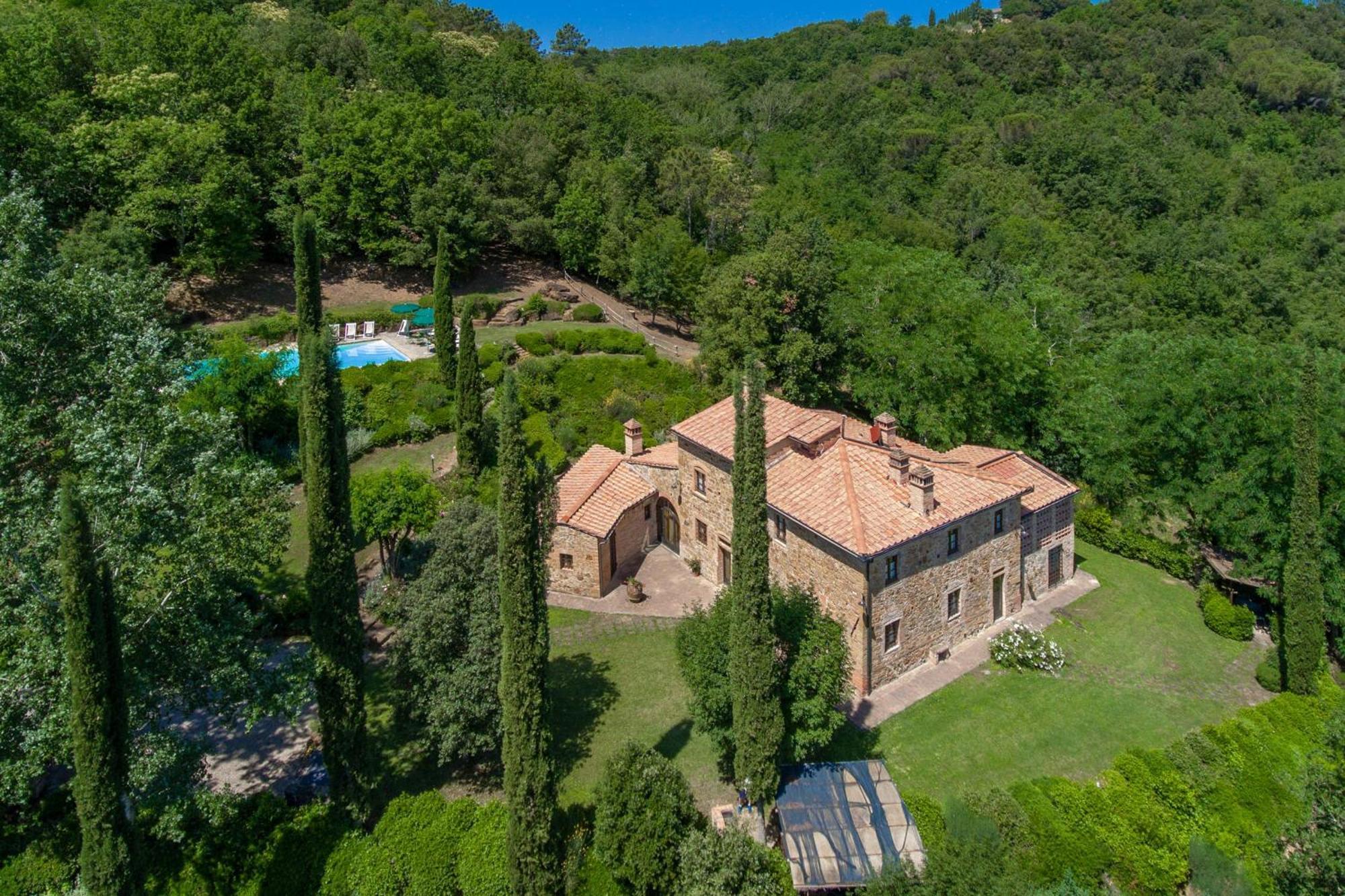 Villa Casacheta - Happy Rentals Montaione Bagian luar foto