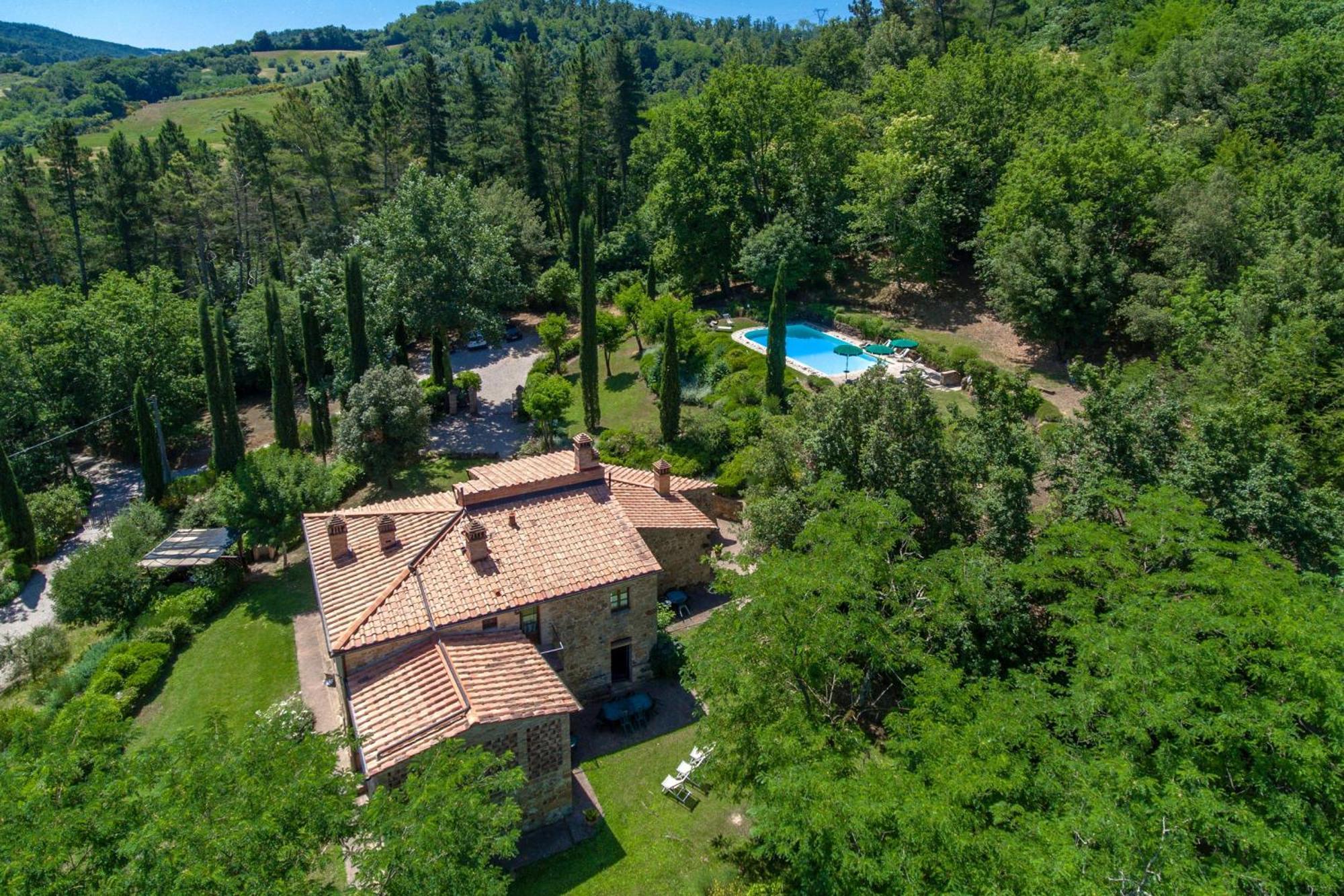 Villa Casacheta - Happy Rentals Montaione Bagian luar foto