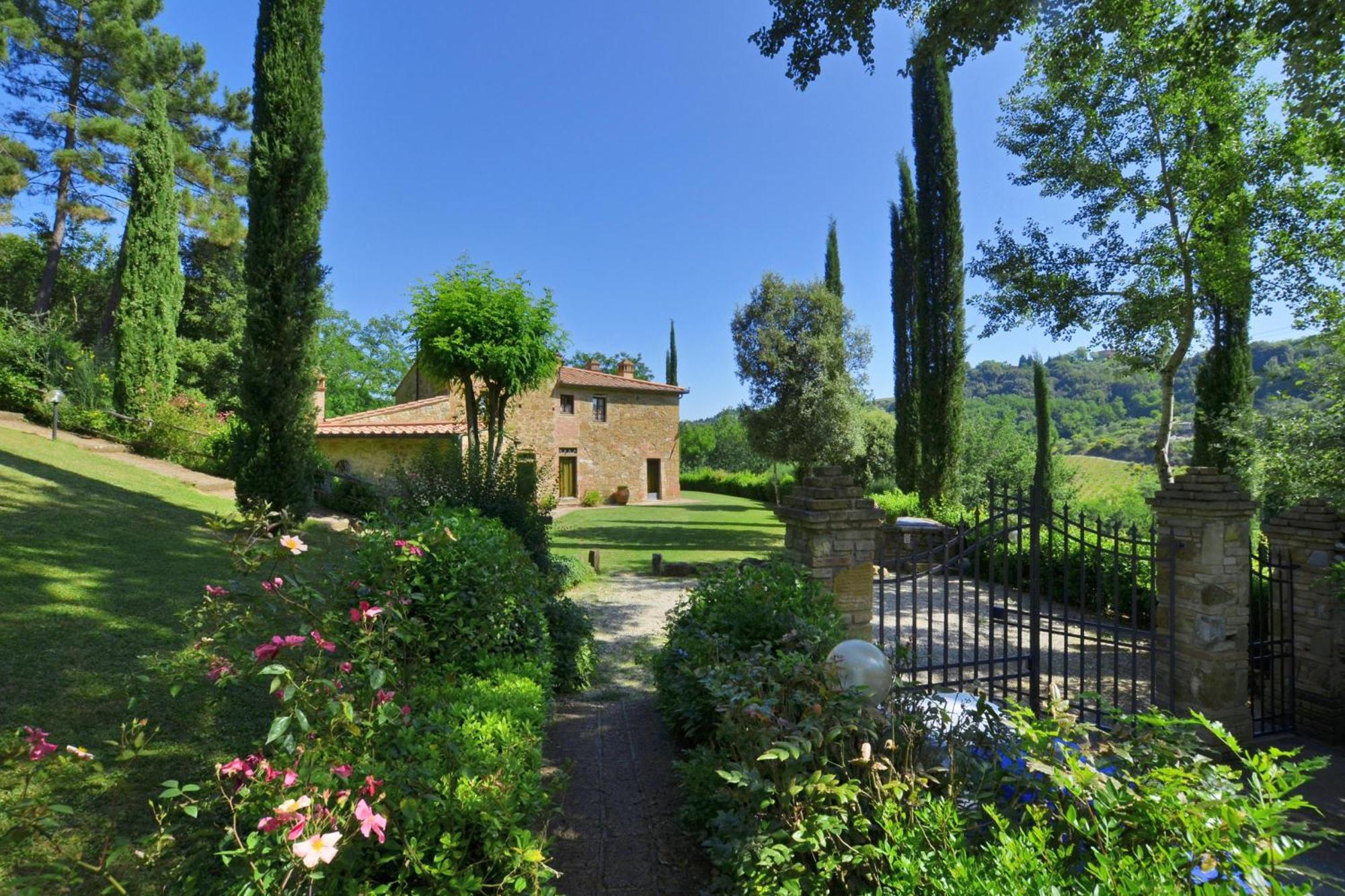Villa Casacheta - Happy Rentals Montaione Bagian luar foto