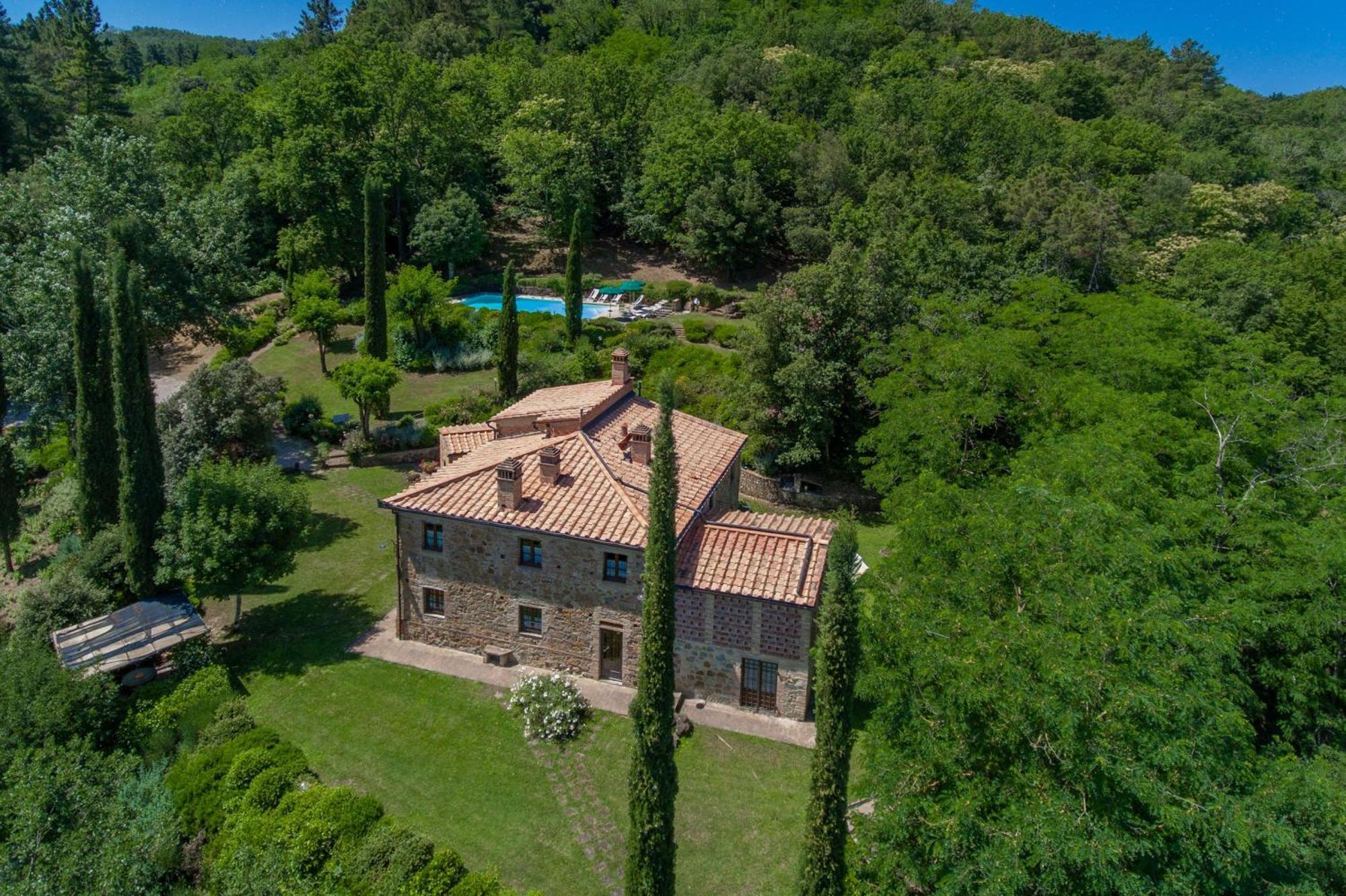Villa Casacheta - Happy Rentals Montaione Bagian luar foto