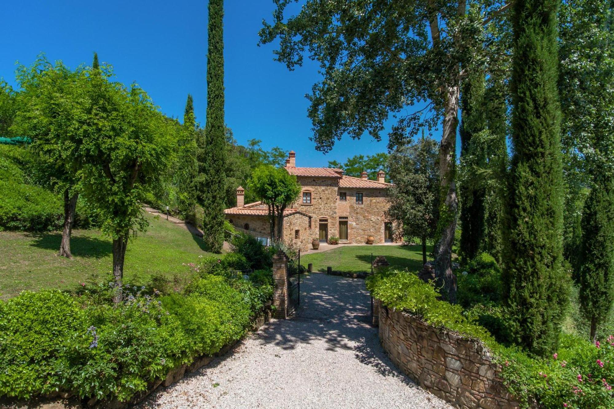 Villa Casacheta - Happy Rentals Montaione Bagian luar foto